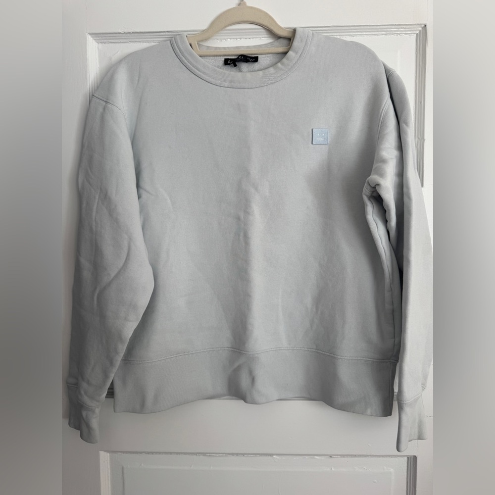 Acne Studios Light Blue Crewneck Sweatshirt